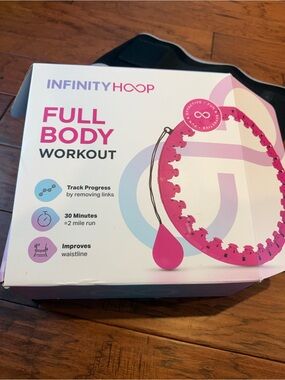 Infinity Hoop Full Body Workout - Pink